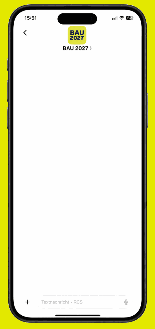 BAU Messenger Vorschau
